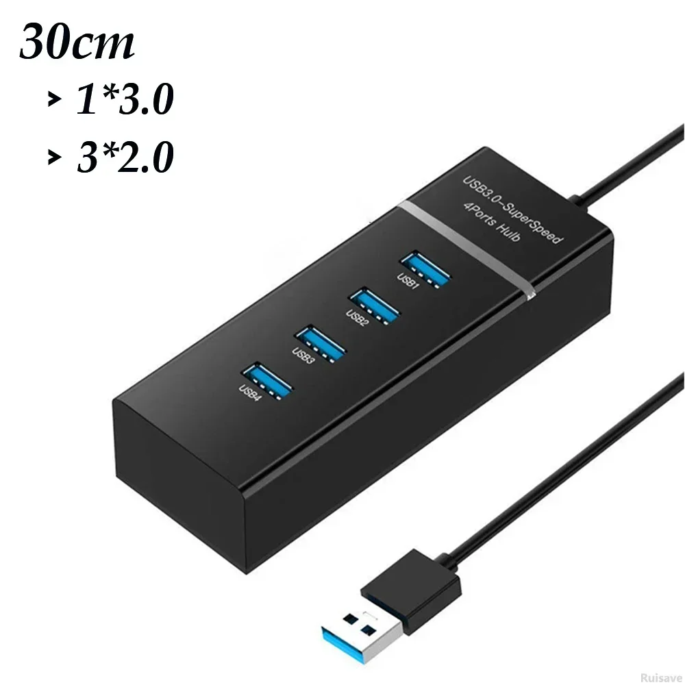 5Gbps USB Hub 3.0 Multiprise USB High Speed 4 7 Port USB Splitter Multiport For Lenovo Xiaomi Macbook Pro PC Laptop Accessories