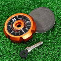 Orange Aluminum Alloy Adjustable ASP Angle Sole Plate Face with Sponge Pad Screw Washer Kit For Taylormade R1 Golf Drivers 2
