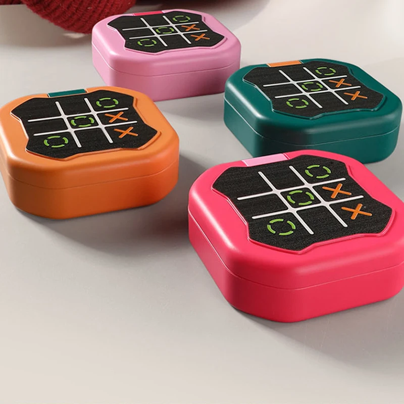 AI Intelligence Tic Tac Toe Chess All in One Chess Collection Fun Electronic Toy Table Game Machine Puzzle board game table games chess puzzle game