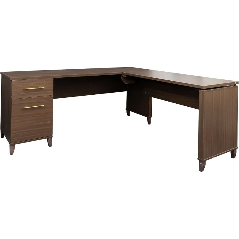 Ljustra L-Shaped Desk Side View