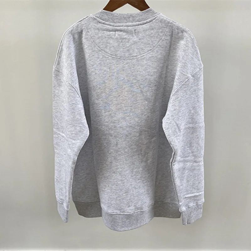 

Women Embroidery Letters O-Neck Fleece Casual Long Sleeve Sweatshirt
