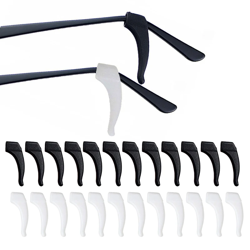 

Anti Slip Ear Hook Holder Eyeglass Eyewear Glasses Accessories Silicone Eyeglasses Temple Tips Sleeve Holder for Kids Adult