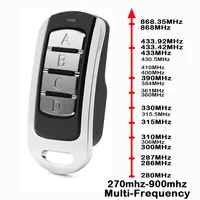For Multi Frequency 280mhz 868mhz Remote Control Duplicator Mando Multifrecuencia Garage Door Remote 1