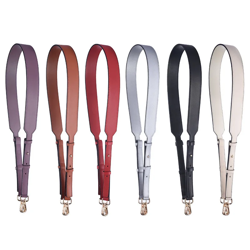 1/2/5/10PC 107cm~120cm Adjustable Replacement Messenger Bag Belt Fashion PU Leather Shoulder Straps Accessories for Women Bags