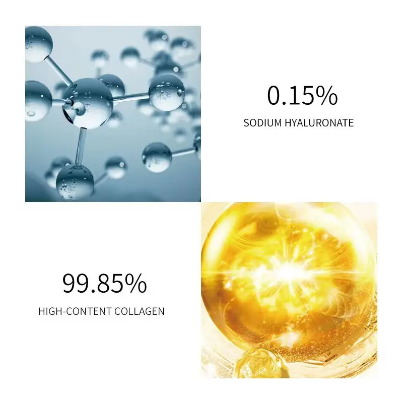 10Sets Water Soluble Collagen Film Gel Facial Mask Paper Anti Aging Moisturizing Wrinkle Remover Face Filler Firming Face Care 3