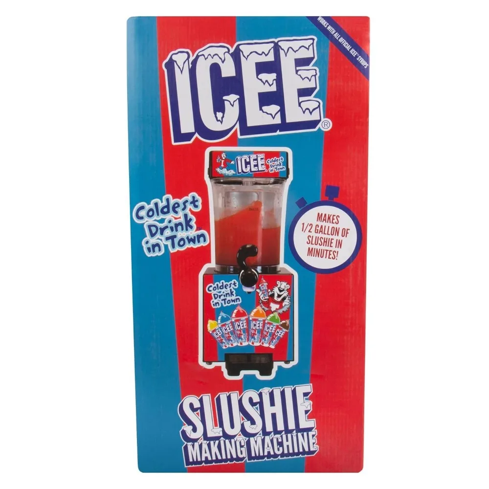 Home Countertop Slushie Maker. New for 2023. Creates up to 34Floz of Ice Cold ICEE Slushy. Make Ice Cold 4