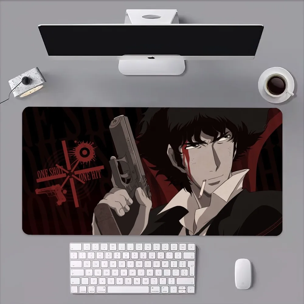 bilibili C-Cowboy Anime B-Bebop Mouse Pad Computer Laptop Gaming Office Wrist Guard Non Slip Keyboard Pad 5