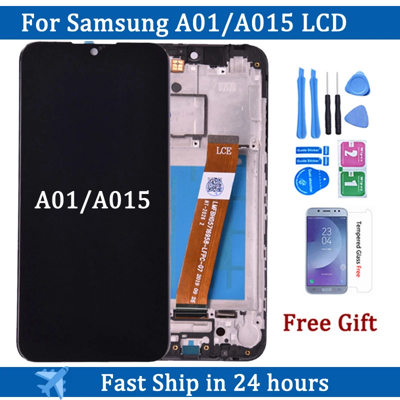 

5,7 ''для Samsung A01 A015F ЖК-дисплей с сенсорным экраном в сборе для Samsung SM-A015F/DS ЖК-экран