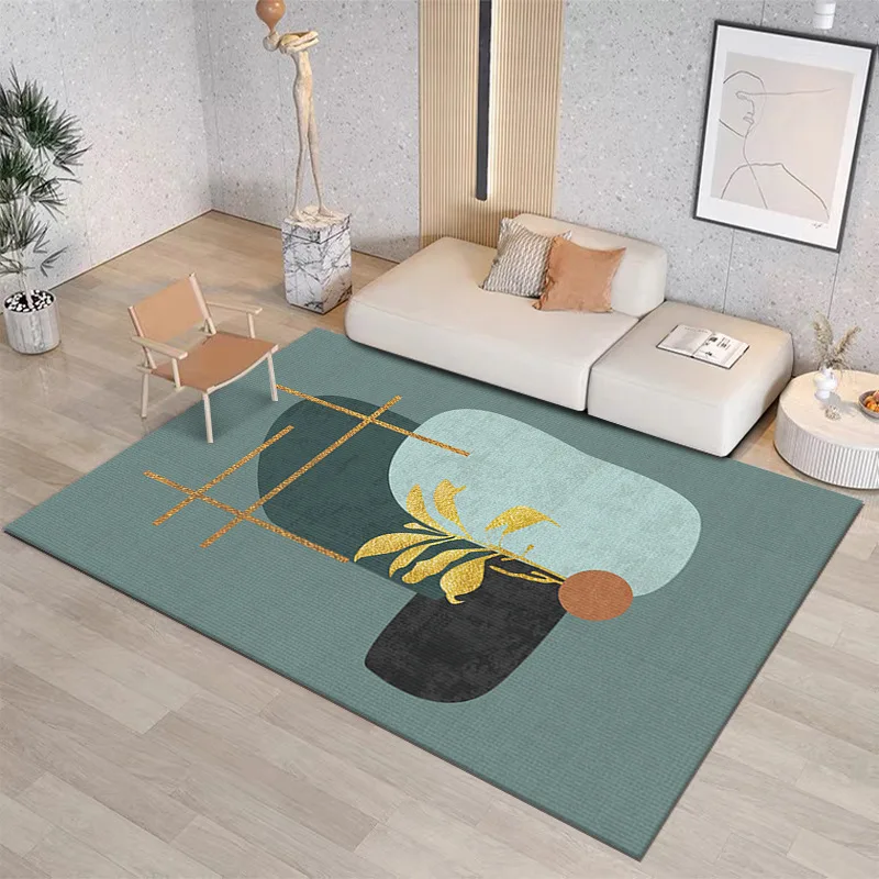 

Simple Fresh and Fresh Abstract Art Carpet Living Room Bedroom Flower Full of Skids and Carpets Enter the Porch Pad