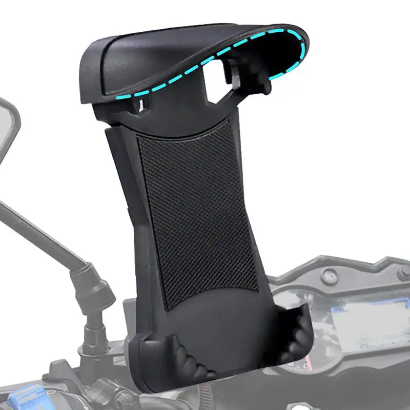 

Phone Mount For Bike Stroller Phone Holder Sun Protection Phone Holder Free Rotation Fixed Clip Lock Extended Zipper For