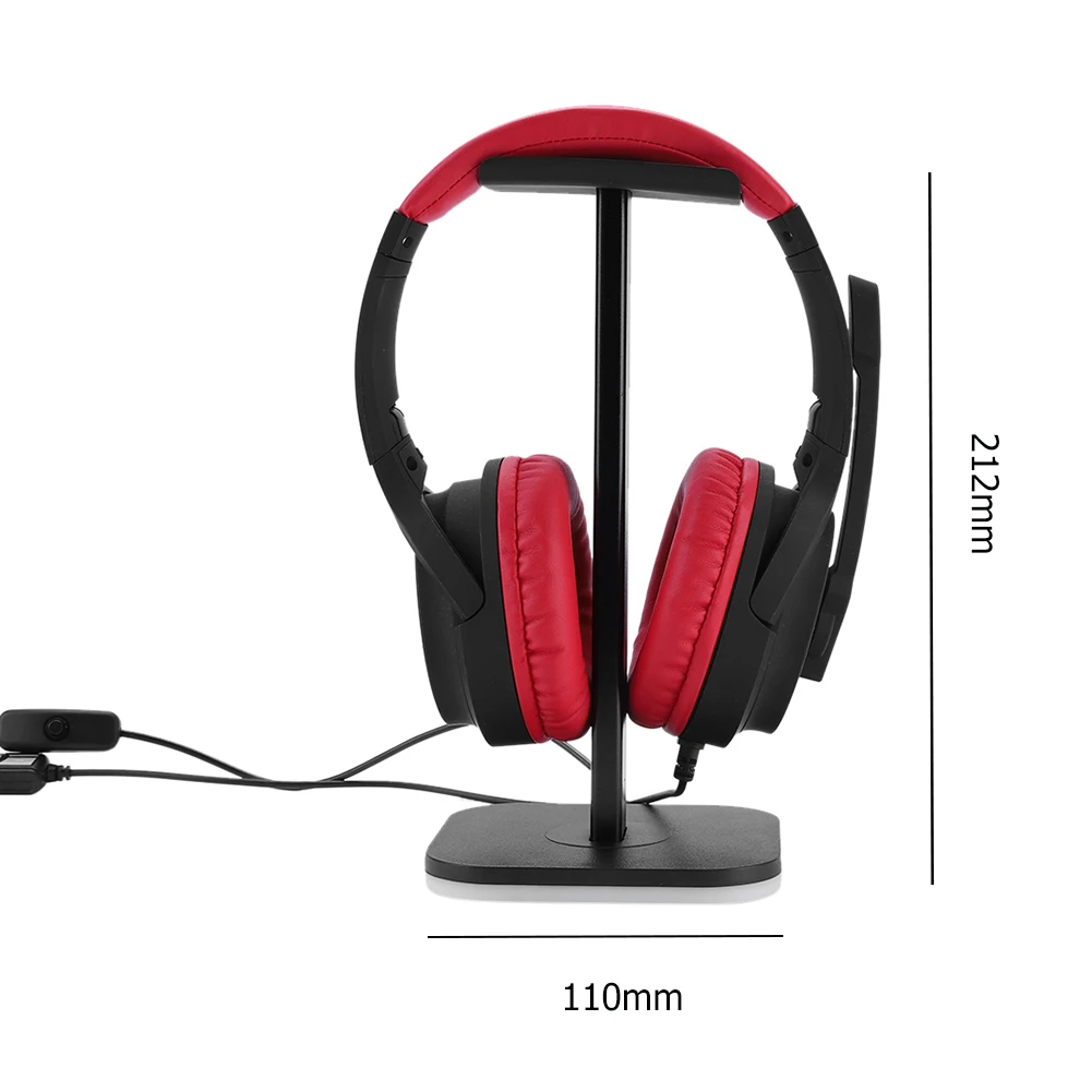 RGB Gaming Headphone Stand USB LED 
