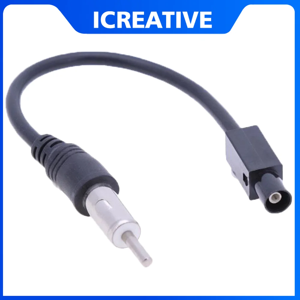 Car Radio Stereo Antenna Adapter Converter Cable Auto Truck Player Aerial Plug Cord Wire for Volkswagen Peugeot Renault | Автомобили и