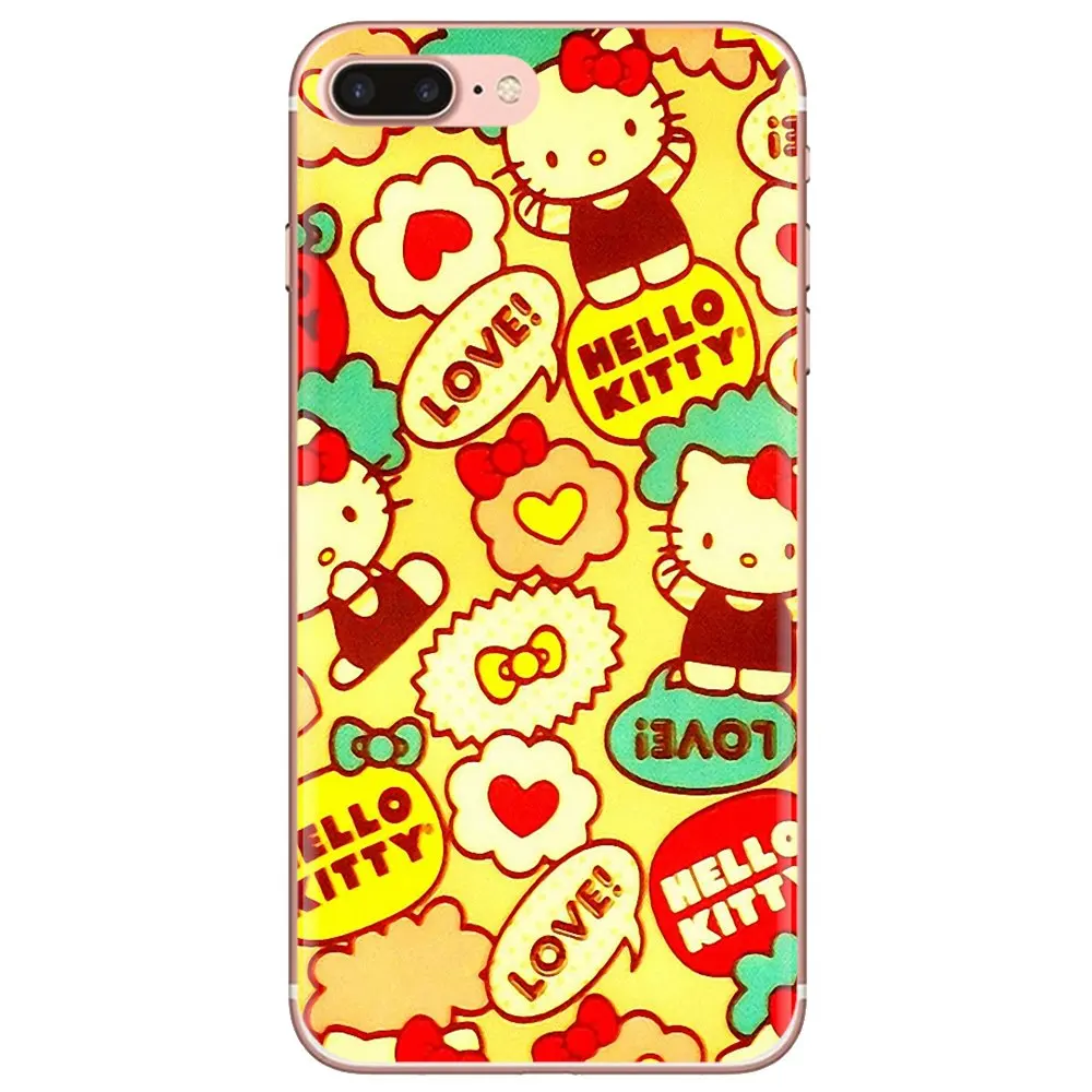 Cartoon Cute Pink hello Kitty Art Pattern TPU Shell Case For Meizu M6 M5 M6S M5S M2 M3 M3S NOTE MX6 M6t 6 5 Pro Plus U20 best meizu phone cases Cases For Meizu