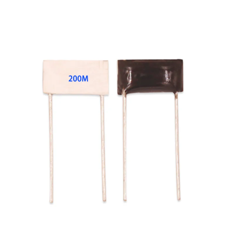 RI82 39M/50M/100M/200M/300M/500M/1G/2G//3G/5GOhm 10x5mm Resistor Ceramic Sheet Glass Glaze High Voltage Resistance 2pcs/Lot