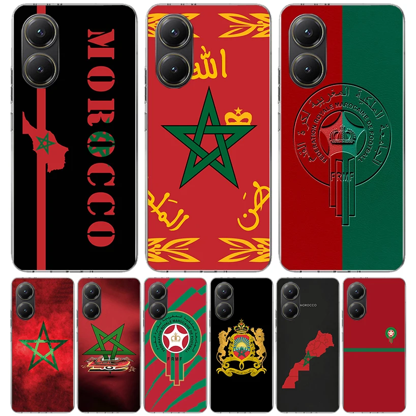 Morocco Flag Case Phone Cover for Xiaomi Poco X3 Nfc X5 X6 X7 X4 Gt F7 ...