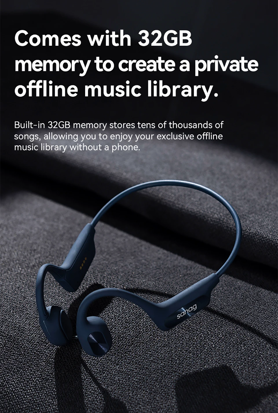 Sanag A50S Pro Bone Conduction Wireless Earphones description image 15