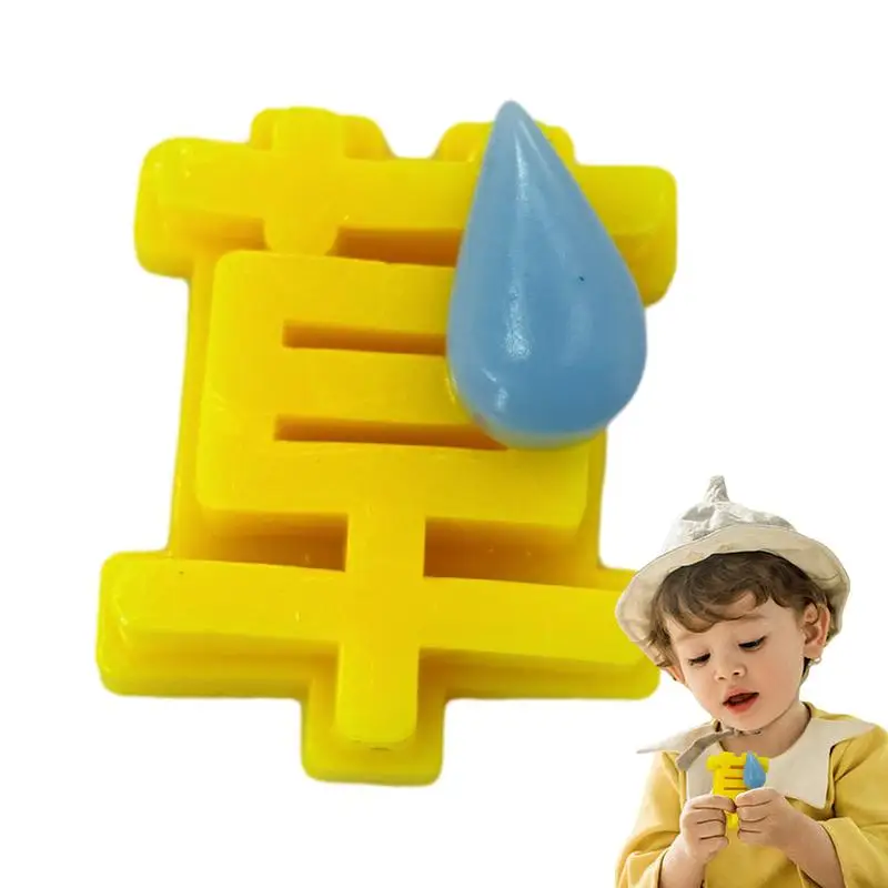 

Rebound Fidget Toy Soft Chinese Character Fidget Rebound Sensory Toy Soft And Funny Non-Sticky Cute Soft Pinch Toy Christmas