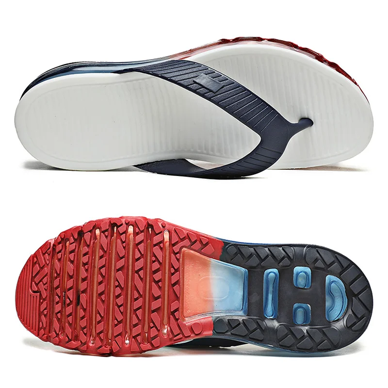 Men Air Cushion Flip Flops Slippers Women Indoor Outdoor Beach Luxury Brand Summer Shoes Claquette Homme Chanclas Hombre — view 5