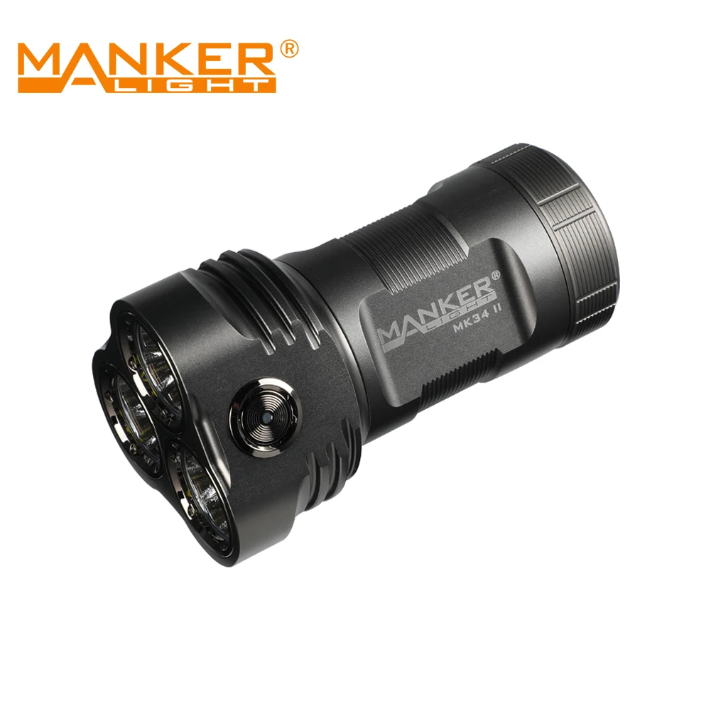 Мощный прожектор Manker MK34 II 26000lm/20000lm/17600lm яркий карманный |