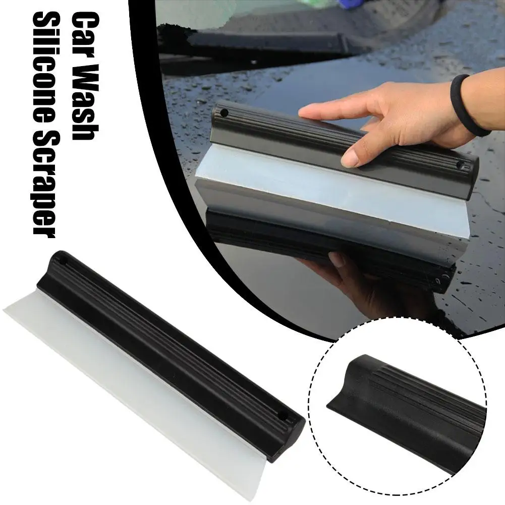 30CM Non Scratch Soft Silicone Scraper Flexible Soft Car Tools Glass Water Wiper Window Cleaning Car Clean Scraper V7J3 window wiper,silicone scraper,window scraper tool,window scraper