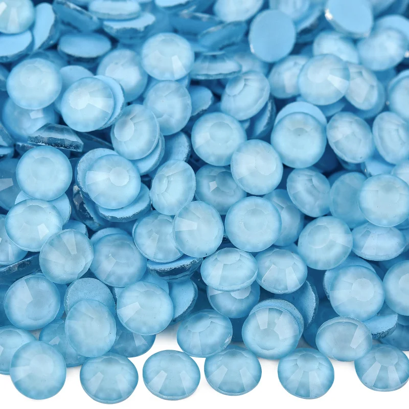 Glitter Neon Non-Hotfix Ultraviolet Glow Rhinestones for Nail Art Embellishments