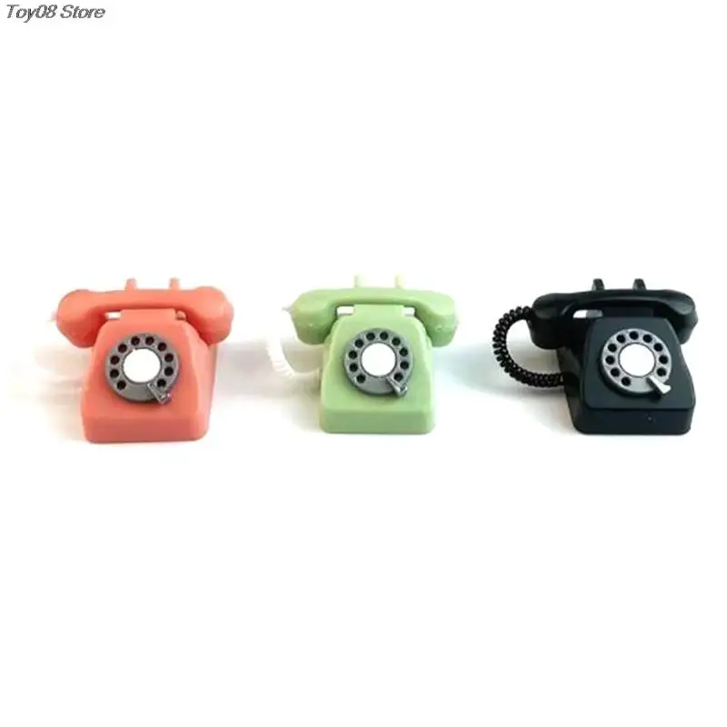 VENDITA Miniatura per casa delle bambole in scala 1/6 e 1/12 Sanrio Vintage Mini 2 - Telefono antico con quadrante, macchina fotografica e orologio Hello Kitty. - Italia