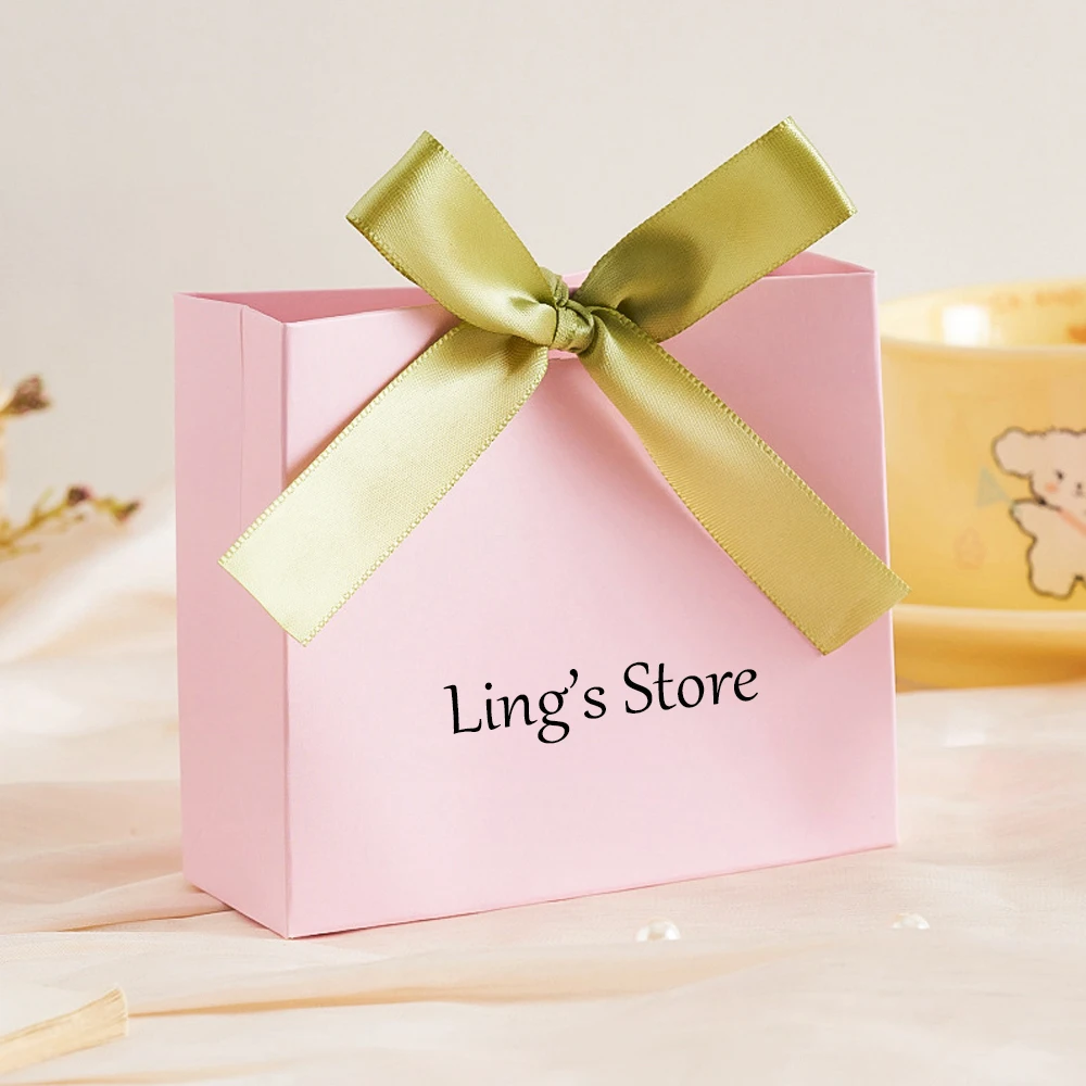 100 Stück Individuell Bedruckte 11,5x4,5x10cm Schmuck-Falttaschen für Armbänder, Halsketten, Ohrringe, Ringe, Lippenstifte, Obst, Geschenkverpackung und Organisation – Detail 9