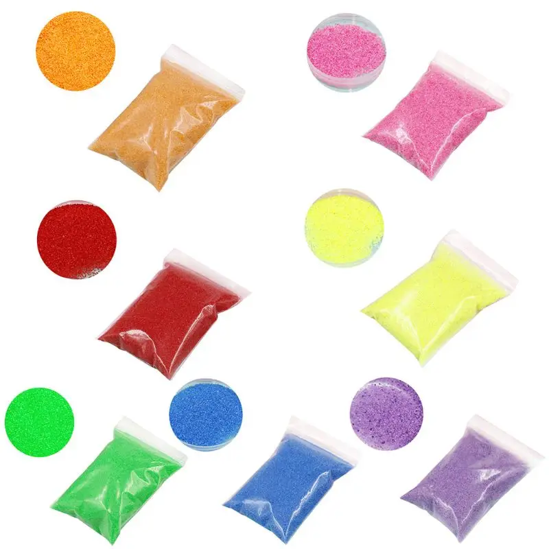 Colorful Not Wet Sand Non-Toxic Water Water Modeling Sand Waterproof  Hydrophobic Space Magic Sand Slime Kid DIY New Strange Toys - AliExpress