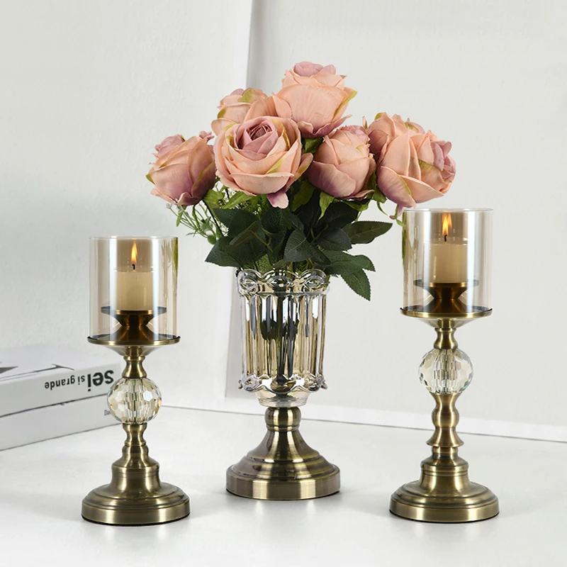 

Incense Candle Holder Wedding Table Ceremony Bedroom Candle Holder Luxury European Hochzeit Dekoration Living Room Accessories