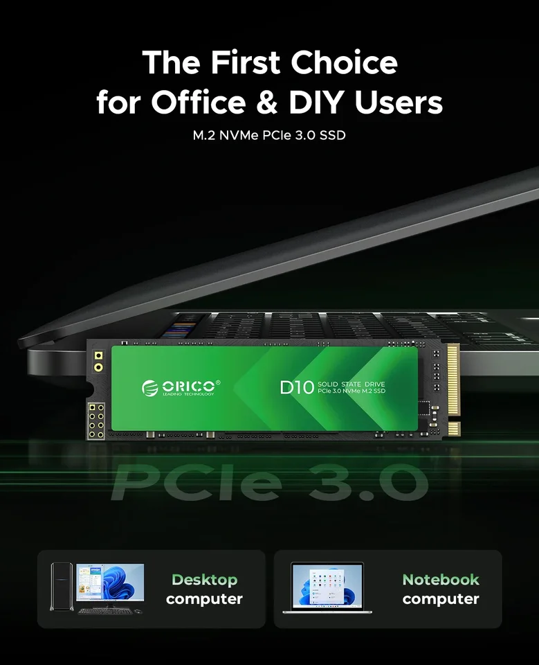 ORICO D10 1TB NVMe M.2 SSD - PCIe Gen3×4 Amazon.co.jp: ORICO D10 1TB NVMe M.2 SSD - PCIe Gen3x4, Max