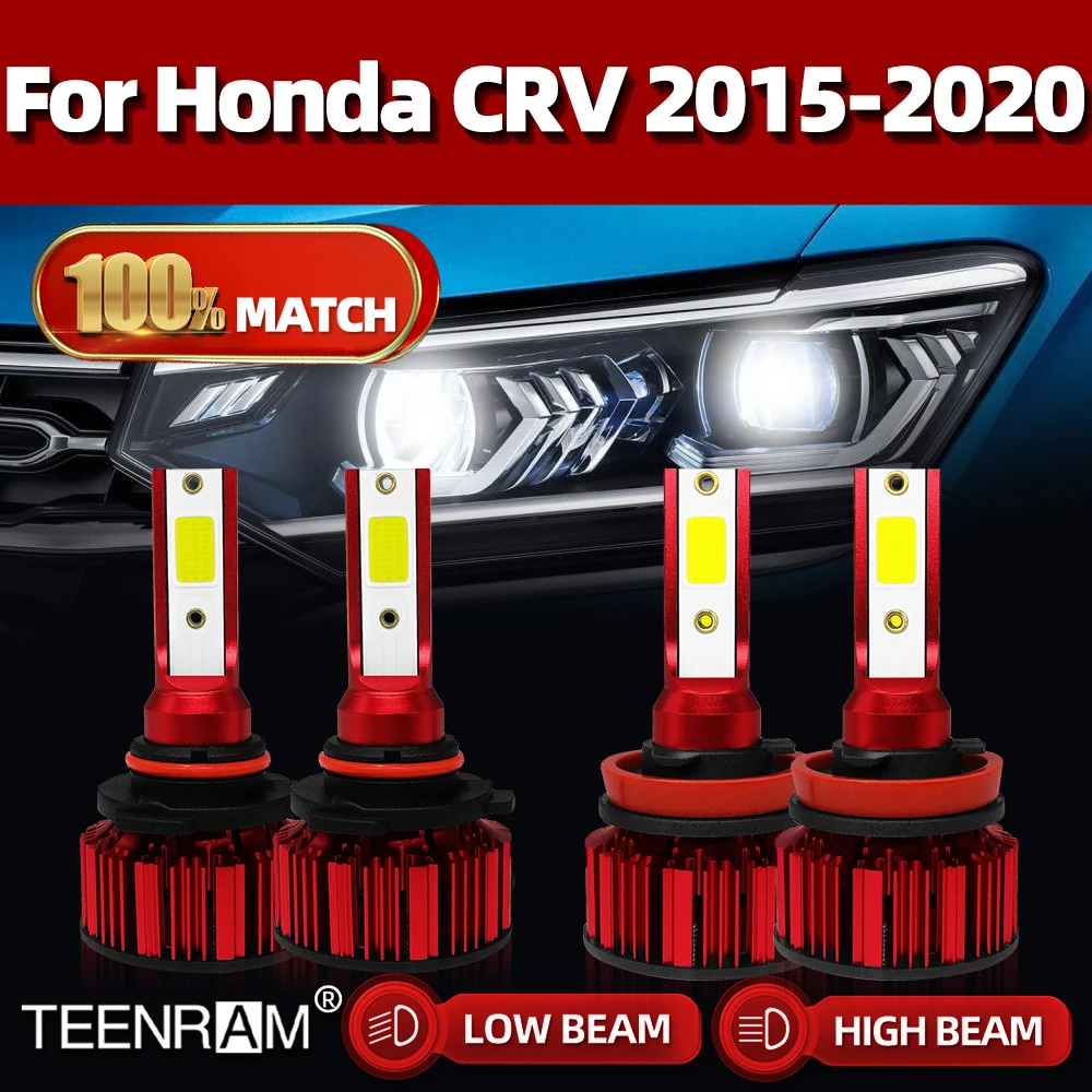 

240 Вт светодиодный автомобильная лампа Canbus автомобильные фары лампы 60000LM Turbo CSP чип Автомобильные фары для Honda CRV 2015 2016 2017 2018 2019 2020