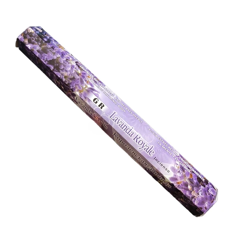 Assorted Scented Incense Sticks for Meditation, Yoga, and Aromatherapy - Lavender, Sage, Sea Breeze, and Love