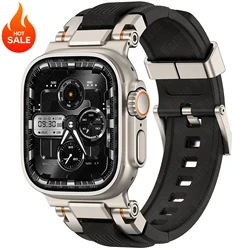 Men's Premium Silicone Sport Strap - Ultra 3 2 1 49mm (Black)