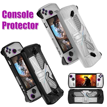 Custodia per Console TPU Console di gioco per PC copertura completa con staffa accessori di ricambio antiurto per Asus Rog Ally
