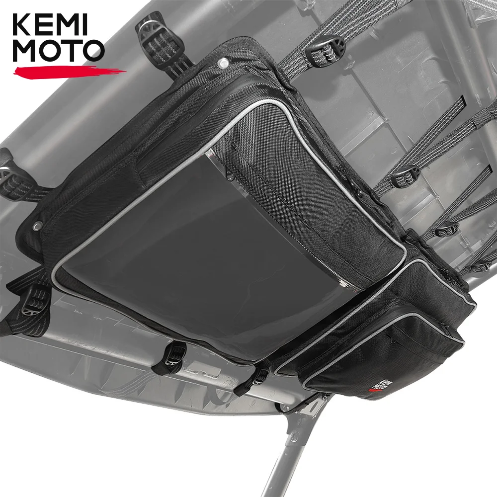 KEMIMOTO PRO XP UTV 1680D Overhead Roof Storage Bag Compatible with Polaris RZR PRO XP/XP4 XP 4 1000 Turbo S Pioneer 2019-2023