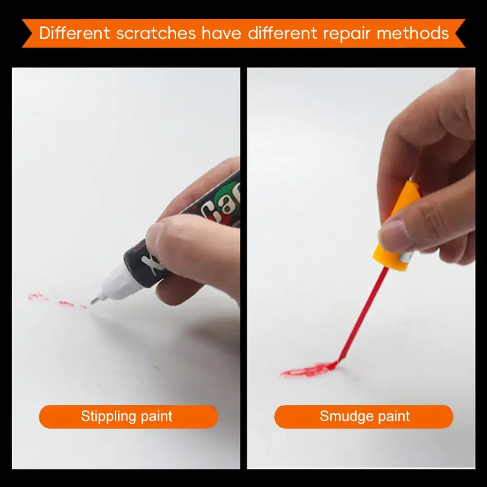 Car Scratch Repair Paint Pen Black for Paint Repair Multiple Colors Available Paint Repair Pen Covering Scratch Accessories 3