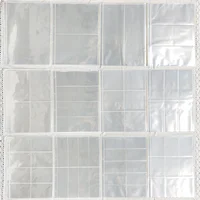 PLRBOK A4, прозрачный, 10 шт., сменные страницы для фотоальбома, защита для файлов, 4 отверстия, 6 × 4, 10 × 15, 4 кольца, папка для фотографий, открытка, открытка, блокнот — изображение 6