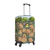 Custom A Pond Full Of Capybara Luggage Cover Cute Suitcase Protector Covers Suit For 18-32 inch 2