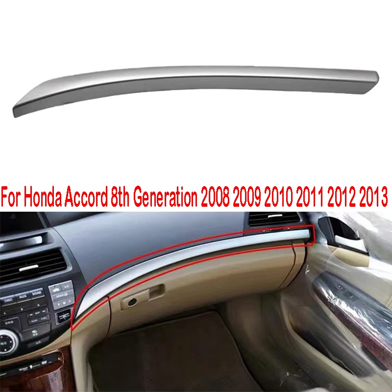 Car Front Passenger Dashboard Trim Strip Decorative Sticker For Honda  Accord 8th Generation 2008 2009 2010 2011 2012 2013