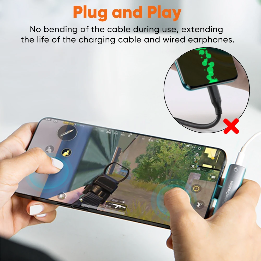 CableCreation Type C to Jack in Earphone Adapter Audio