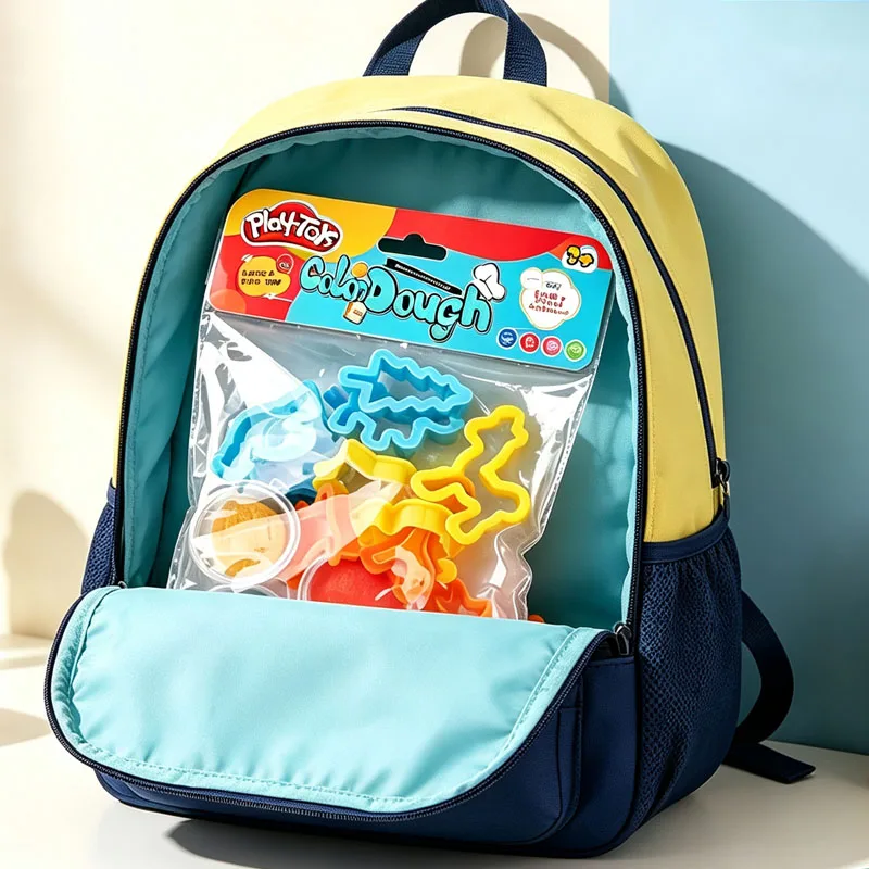 Kit di Attrezzi per Modellare l'Argilla per Bambini, Pasta Colorata con Vari Stampi, Set per Modellare l'Argilla Fai-da-Te Genitore-Figlio, Giocattolo Educativo Sensoriale per Bambine e Bambini - immagine 3