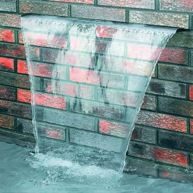 

Wall Hanging Pool Led Stainless Steel Water Blade Outdoor