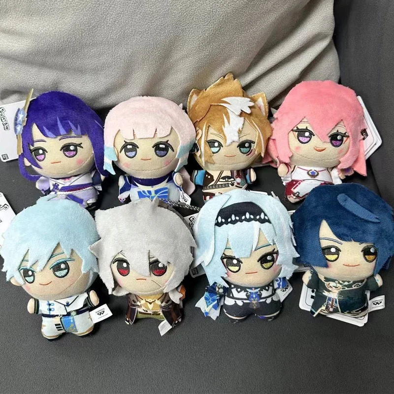 임팩트 타르타글리아 카에야 다이루크 벤티 샤오 클레 플러시 펜던트 장난감, 미니 키체인 인형 배낭, 선물용 액세서리, 10cm