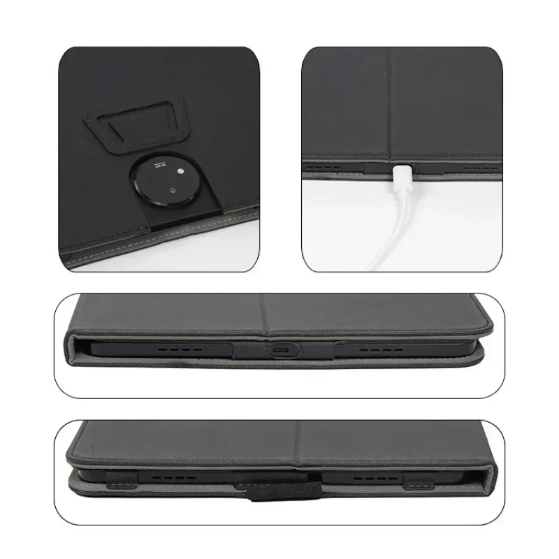 WEIOU Leather Folio Cover per TCL 20 SE, Custodia in Pelle PU Magnetica