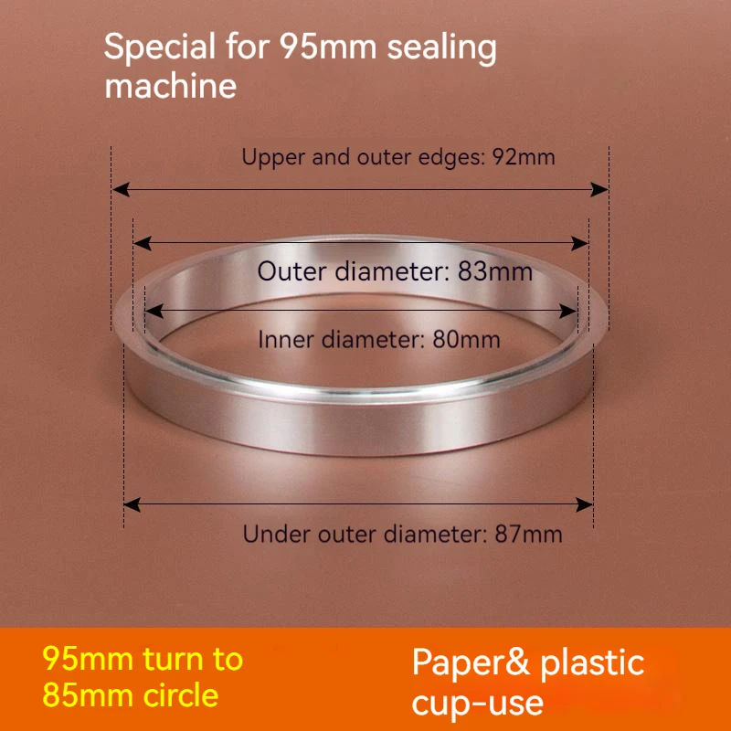 90/85/80mm Cup Mold Ring For Plastic Cup Sealing Machine AliExpress