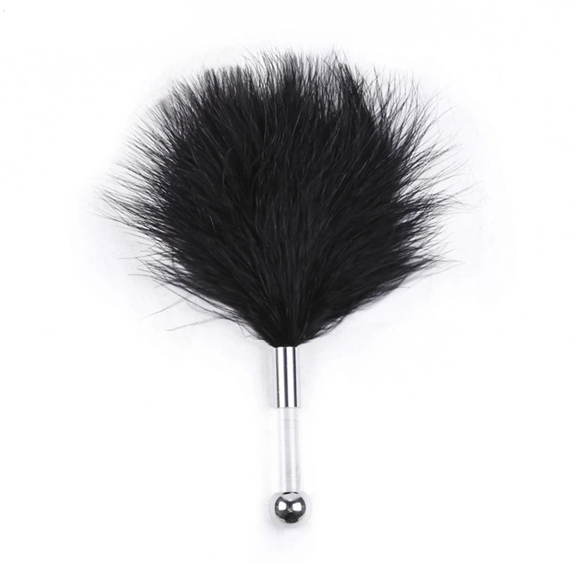 Dual Function Small Butt Plug Feather Teaser Duster for Enhanced Arousal During Foreplay,Anal Plug Tail Sex To_voghion.com