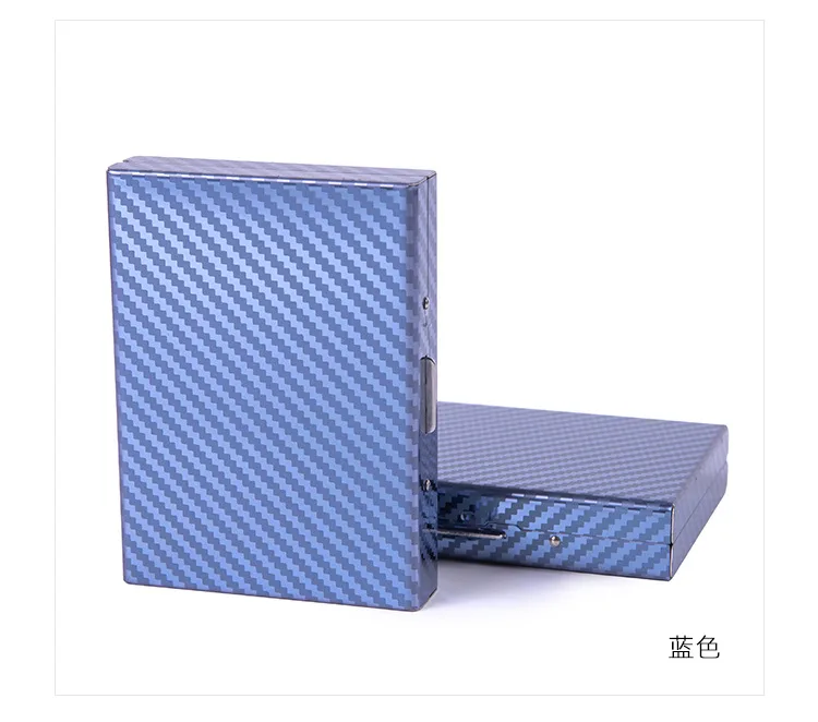 Sealed Aluminum alloy Cigarette Box 20 pack large capacity Lightweight Version portable Business Cigarette case Smoking Gadgets