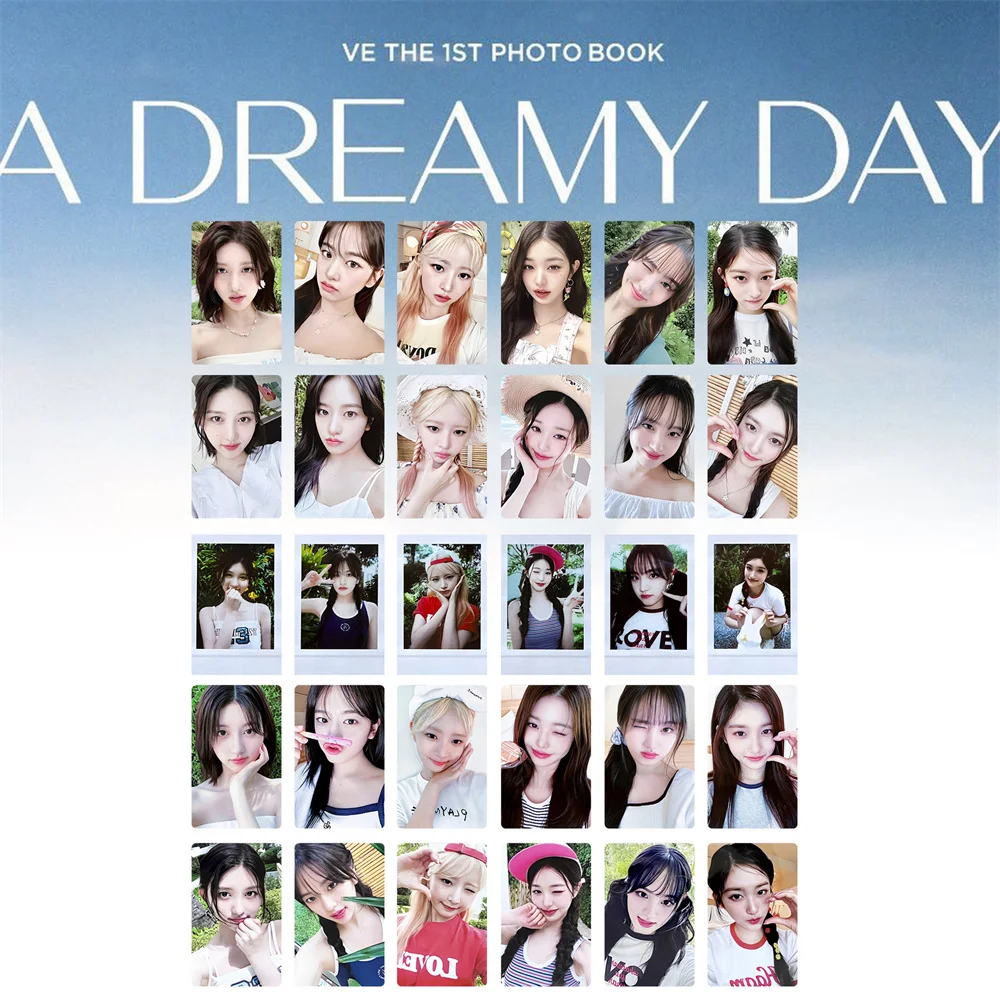 

6pcs Kpop IVE Albums A DREAMY DAY Lomo Card Photocard Yujin Gaeul Leeseo Rei LIZ Wonyoung Postcard Fans Collection Gift