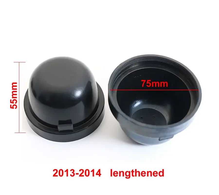 For Ford Fiesta Headlight Dust Cover Waterproof Dustproof Lengthened Headlamp Rear Shell Seal Cap 75mm 83mm 1pcs 2009-2014 headlight dust cover