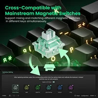 MONSGEEK FUN60 PRO&MAX HE Machanical Keyboard Magnetic Switch 60% Wireless Gaming Keyboard Rapid Trigger 8K ARGB Custom Keyboard - Image 2